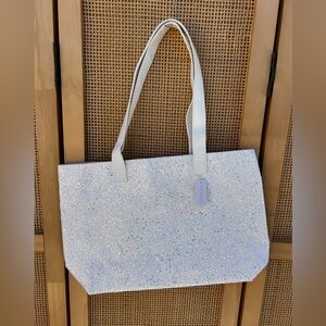 Clinique Tote Bag - White/Sparkle